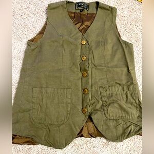 VINTAGE 90s Express Women’s button down vest